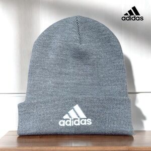 Adidas, Cuff Knit Beanie, One Size, Gray ❄️
